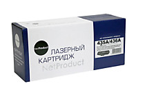 Картридж NetProduct(N-CВ435A/CB436A/CE285A) дляHP LJ P1005/P1505/Canon №725 универс., 2K