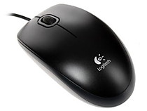 Мышь проводная Logitech B100 USB Black Optical  OEM